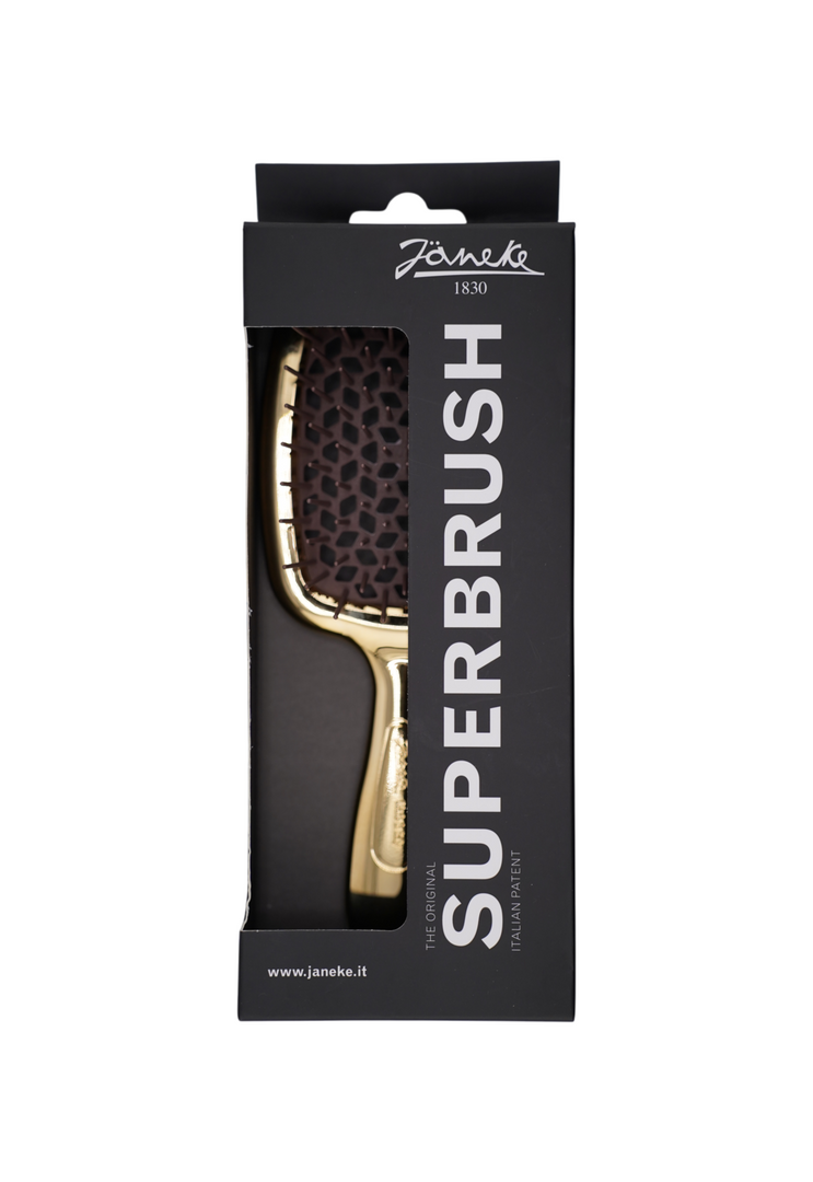 Superbrush - Gold Plated & Brown
