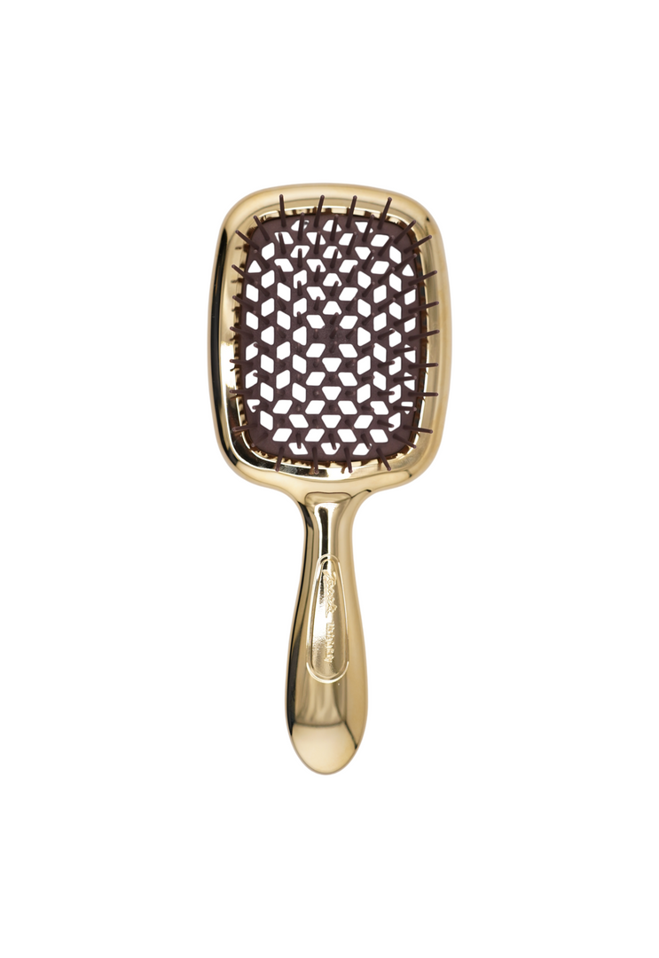 Superbrush - Gold Plated & Brown